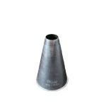 Douille en inox unie 10mm