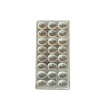 Moule en Polycarbonate Demi oeufs smiley Chocolate World