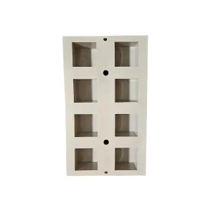 Moule en silicone 8 carrés De Buyer