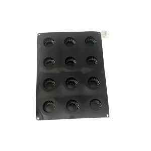 Moule en silicone galets striés Pavoni