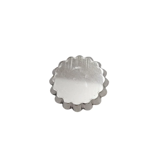 Moule à tartelette cannelée fer blanc 80mm – Image 2