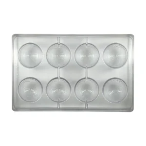 Moule chocolat Polycarbonate Ballons de football 5cm. – Démoulage Parfait Assuré