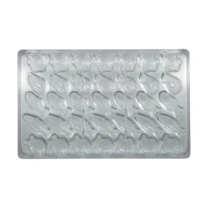 Moule chocolat Polycarbonate Caraque animaux marins. – Démoulage Parfait Assuré